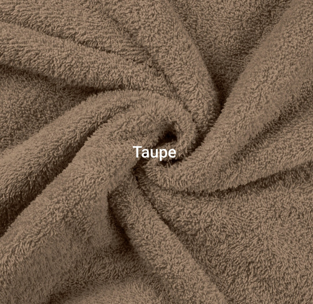 Bademantel Taupe