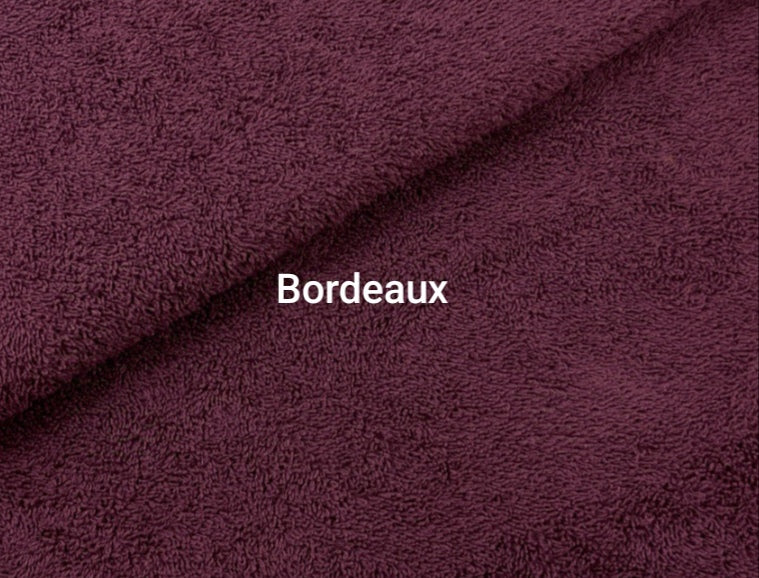 Bademantel Bordeaux